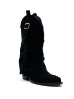 POLU.DUB CIZME 7657 BLACK - Slika 2