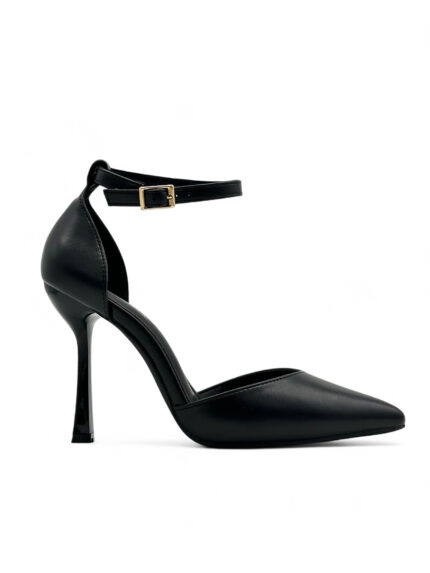 Salonke Crne Kožne sa Kaišem