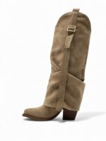 CIZME A9831 KHAKI - Slika 3