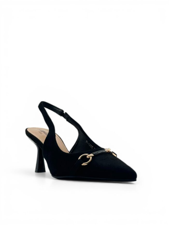 SANDALE P-1486 BLACK - Slika 2