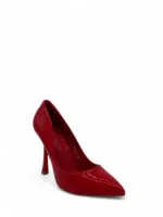Crvene lakovane salonke W7-D5133-1 RED - Slika 2