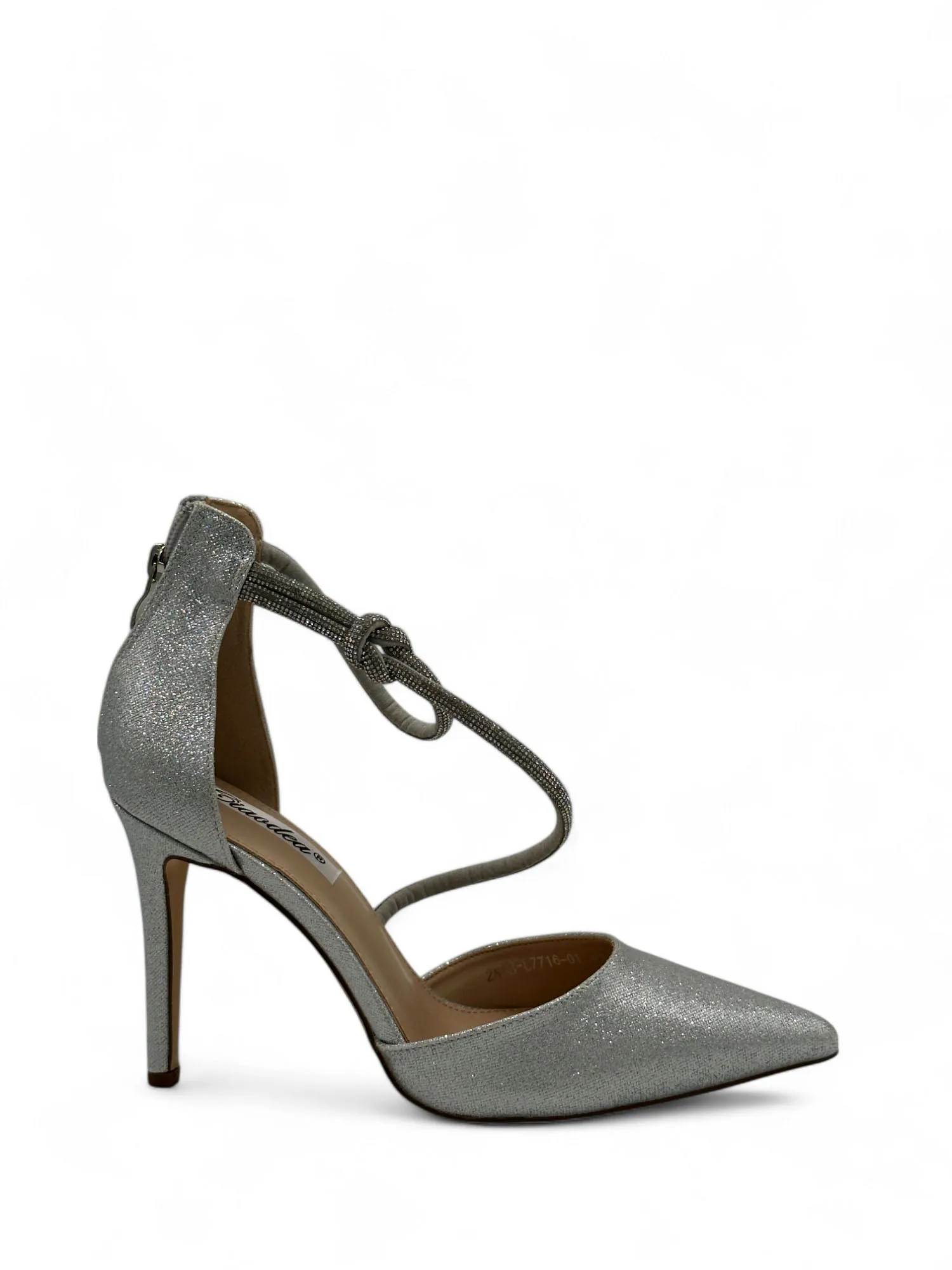 Srebrne salonke 2N5B-L7716-01 SILVER - Slika 1