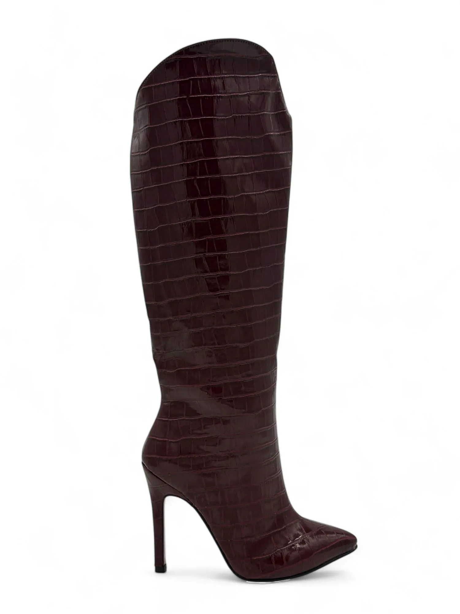 CIZME 1249 WINE KROKO - Slika 1