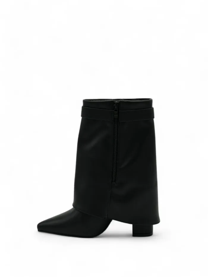 POLU.DUB CIZME 219B-AX20223-01 BLACK - Slika 3