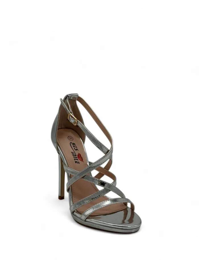 SANDALE YES-807 SILVER - Slika 2