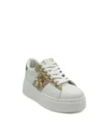 Bele patike sa cirkonima, Patike sa platformom 9101 GOLD - Slika 2