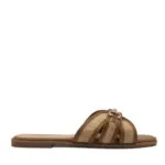 Ravne letnje papuče za žene BJ709 CAMEL