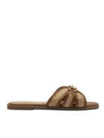 Ravne letnje papuče za žene BJ709 CAMEL