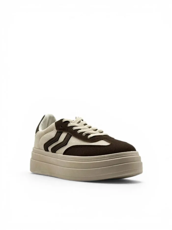 Moderne patike sa platformom PC319 BROWN - Slika 2