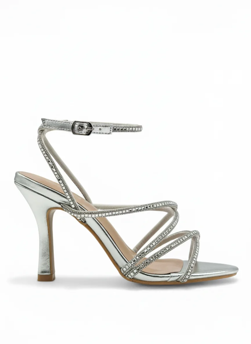 SANDALE 2Q4-L4231-06 SILVER - Slika 1